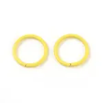 Spray Painted Iron Open Jump Rings