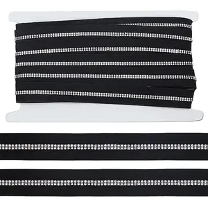 10 Yards Cloth Rhinestone Ribbon
