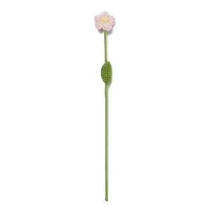 Handmade Crochet Polyester Flower Ornaments