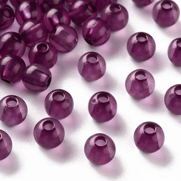 Transparent Acrylic Beads