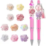 10Pcs 10 Colors Resin Beads