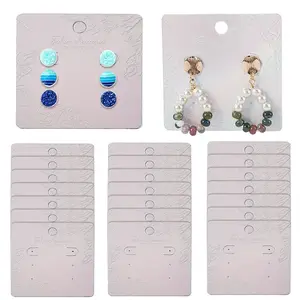 50Pcs Laser Paper Necklace Earring Display Cards