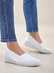 Resti Women's moccasins on a low wedge Epoles