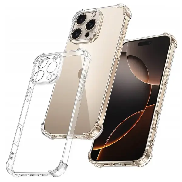 Techsuit Shockproof průhledný obal, iPhone 16 Pro Max