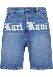 Karl Kani Džínsy  modrá / biela