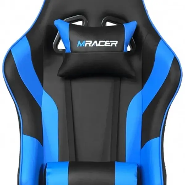 MERCURY Opěrák pro MRACER modrý - koženka