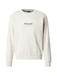 JACK & JONES Mikina 'JWHVESTERBRO'  krémová / čierna