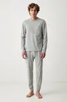 Calvin Klein Underwear  dvoudílné pyžamo pánské bavlněné s elastanem