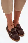 Kožené semišové dámské barefoot tenisky Zazoo