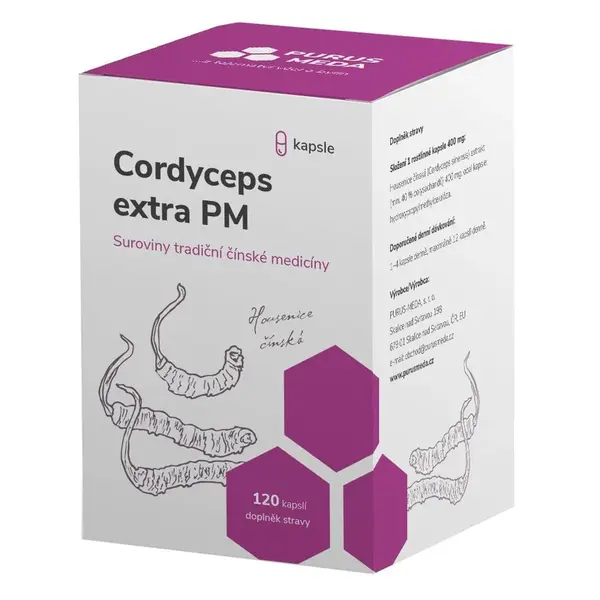 PURUS Cordyceps extra PM 120 kapslí