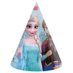 Čepičky papírové Frozen 6 ks