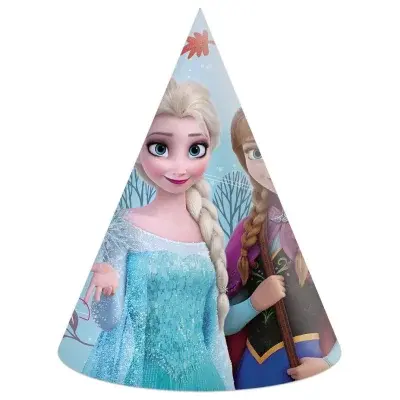 Čepičky papírové Frozen 6 ks