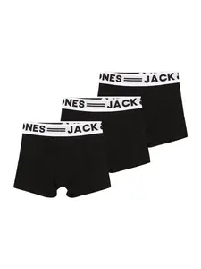 JACK & JONES MINI Nohavičky  čierna / biela