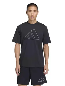 ADIDAS PERFORMANCE Funkčné tričko  čierna / biela