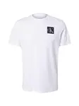 Calvin Klein Jeans Tričko  čierna / biela
