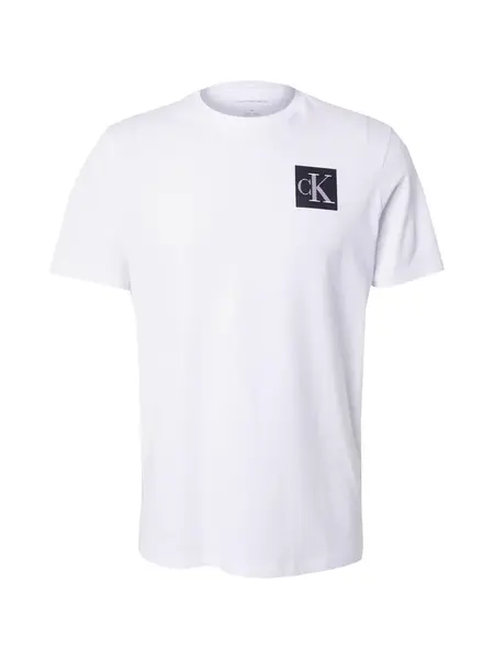 Calvin Klein Jeans Tričko  čierna / biela