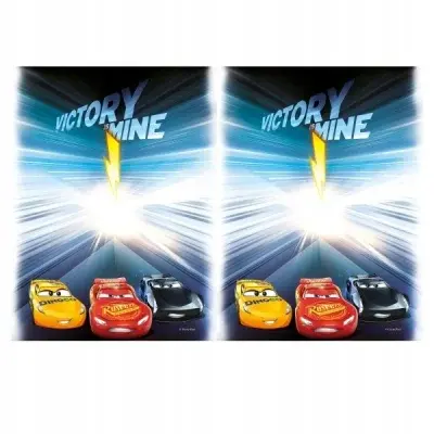 Ubrus igelitový Cars Victory 120x180 cm