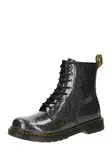 Dr. Martens Čižmy '1460'  čierna / strieborná
