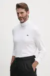 Lacoste Bavlněné tričko s dlouhým rukávem Lacoste