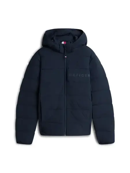TOMMY HILFIGER Prechodná bunda  námornícka modrá / tmavomodrá