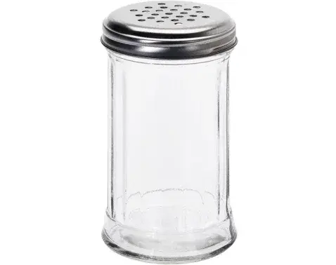 Dóza na korenie 300 ml, sklo/kov%