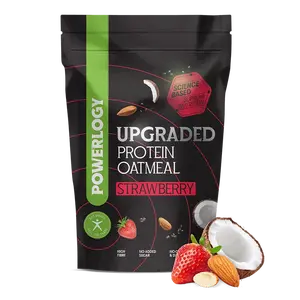 Powerlogy Upgraded Protein Oatmeal Strawberry