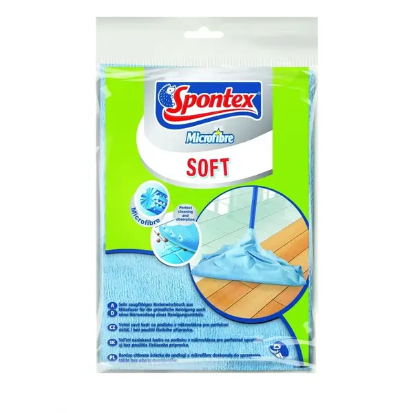 Spontex Soft hadr na podlahu z mikrovlákna 50x60 cm