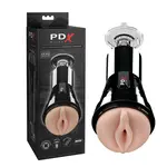 PDX Cock Compressor Vibrating Stroker masturbátor