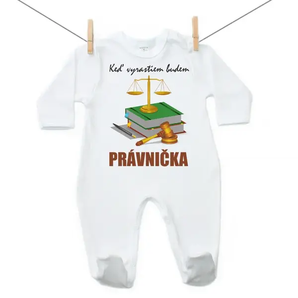 Boodyy Overal Keď vyrastiem budem právnička 62 (2-4 mesiace)