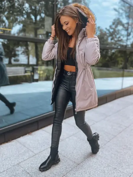 Dámská bunda SANAH růžová Dstreet