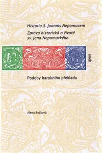 Historia S. Joannis Nepomuceni - Alena Bočková
