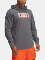 Pánská mikina Under Armour UA Rival Terry Logo Hood - Pánské