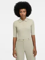 Šedé dámské tričko s krátkým rukávem ORSAY - Dámské