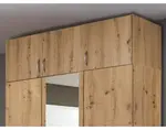Skříňový nástavec Case, 136 cm, dub artisan