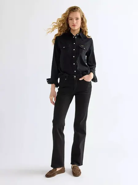 Dámské džíny WRANGLER DAWN RETRO BLACK 112388298 Velikost: 24/28