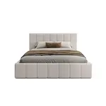 Fedve POLSTERBED Handorf 200x200 cm, Bílá