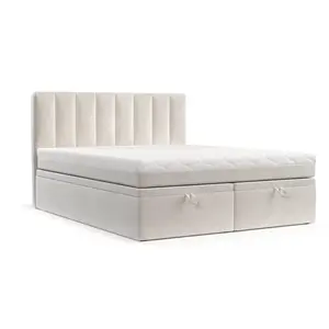 AltaBeds POSTEL BOXSPRING LUME 160/200 Krémová