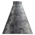 rugsX POGUMOVANÝ běhoun MARL Beton šedá 80 cm 80/110 cm