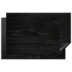 MuchoWow KRYT NA INDUKČNÍ DESKU Černá - vzhled dřeva 81.2x52 cm