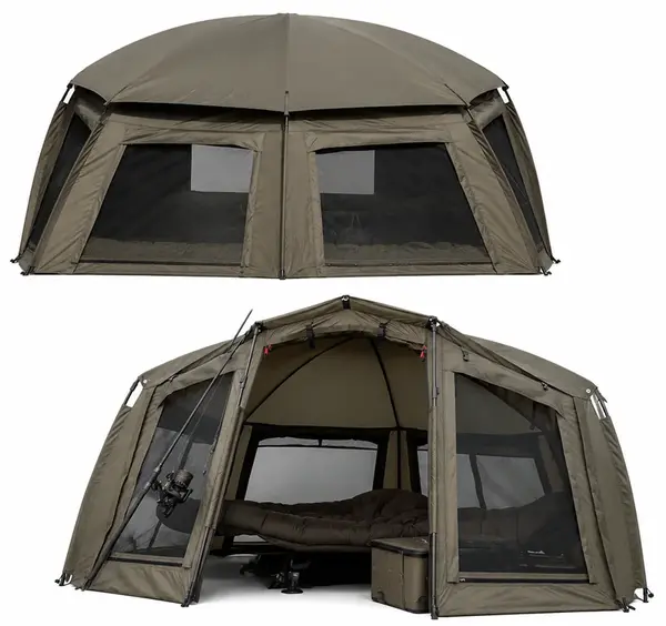 Starbaits bivak sentinel g2 compact + střešní přehoz bivak sentinel g2 compact cap