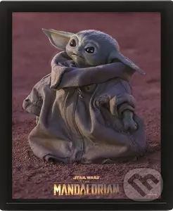 Obraz 3D Mandalorian Groogu
