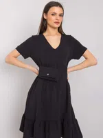 Dress-DHJ-SK-13078.31P-black
