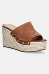 MICHAEL Michael Kors  dámské semišové pantofle Mayes Wedge Sandal