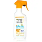 Garnier Detský ochranný sprej SPF 50+ Kids Sensitive Advanced (Protection Spray) 270 ml