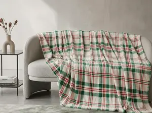 Mikroplyšová deka WINTER PLAID, barevná Rozměr: 150 x 200 cm