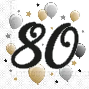 Ubrousky papírové 80, 20 ks