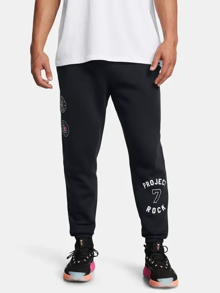 Under Armour Tepláky Pjt Rck Icon Flc Jogger-BLK - Pánské