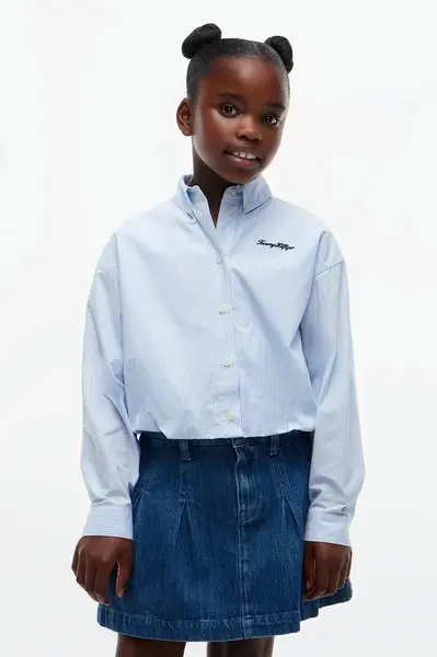 Tommy Hilfiger  košile dětská bavlněná