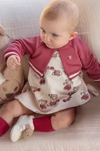 Mayoral Newborn  rozšířené šaty s bavlnou