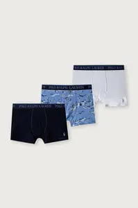 Polo Ralph Lauren  přiléhavé boxerky dětské bavlněné s elastanem 3-pack